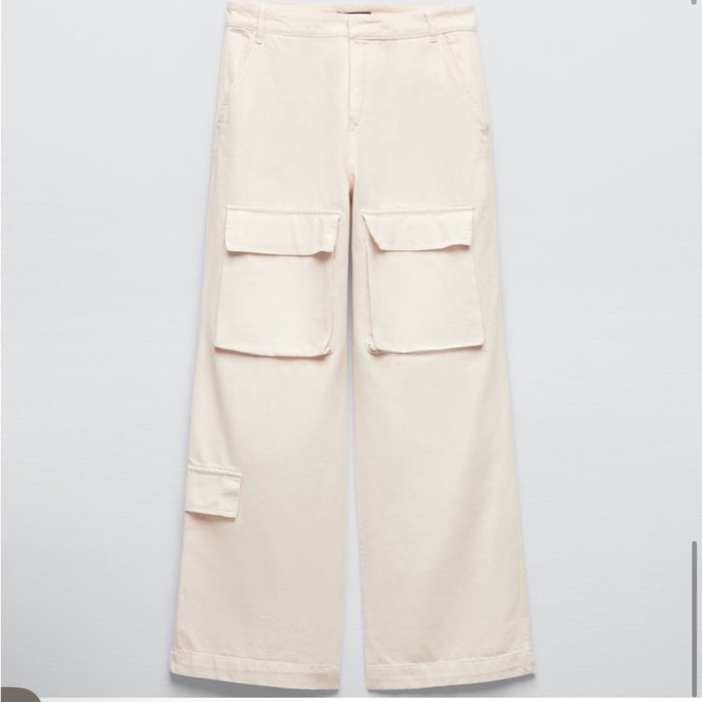 Zara Full length cargo Pants xs